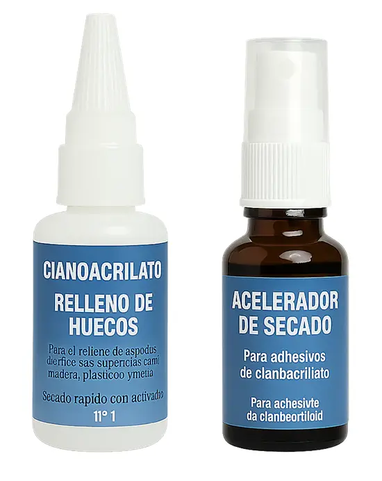 accesorios cianocrilato