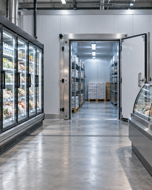 estanqueidad en refrigeracion comercial e industrial